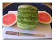 crazy fast way to cut a watermelon