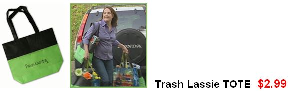 Trash Lassie TOTE  $2.99